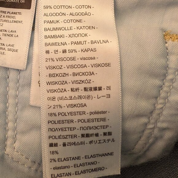 Levi's 311 Shaping Skinny Jeans Size W28 L30 - Picture 6 of 15